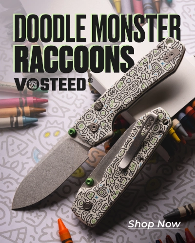 Vosteed Doodle Monster Raccoons 